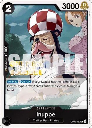 Inuppe (Judge Pack Vol. 4) (OP06-082) - [One Piece Promotion Cards] Foil