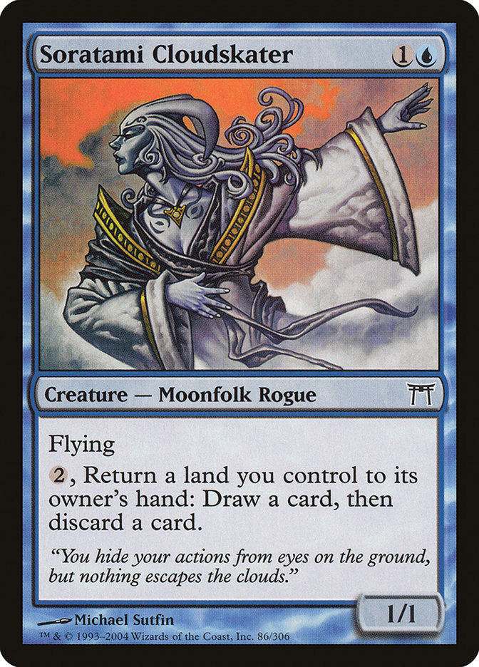 Soratami Cloudskater [Champions of Kamigawa] Foil