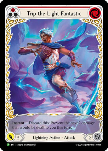 Trip the Light Fantastic (Red) (Extended Art) - FAB275 [FAB275] (Promo)  Rainbow Foil