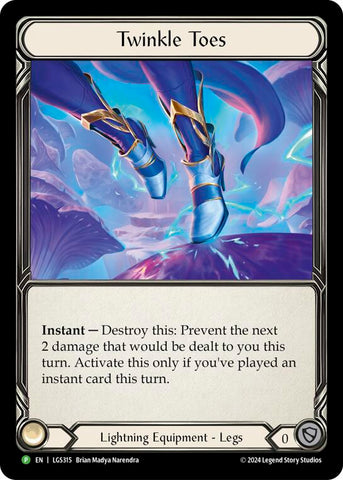 Twinkle Toes - LGS315 [LGS315] (Promo)  Rainbow Foil