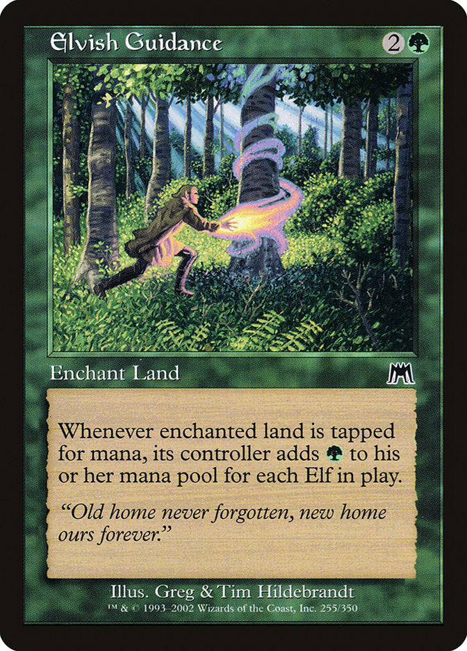 Elvish Guidance [Onslaught] Foil