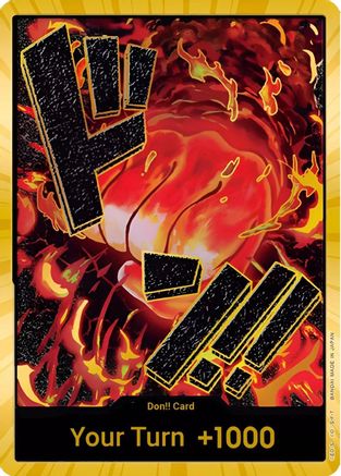 DON!! Card (Sakazuki) (Gold) - [Premium Booster -The Best-] Foil