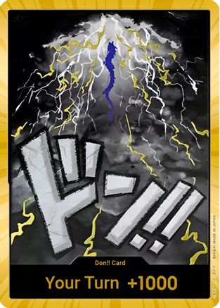 DON!! Card (Kaido) (Gold) - [Premium Booster -The Best-] Foil