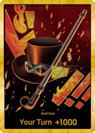DON!! Card (Sabo) (Gold) - [Premium Booster -The Best-] Foil