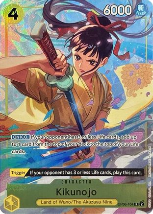 Kikunojo (Premium Card Collection -Best Selection Vol. 2-) (OP06-104) - [One Piece Promotion Cards] Foil