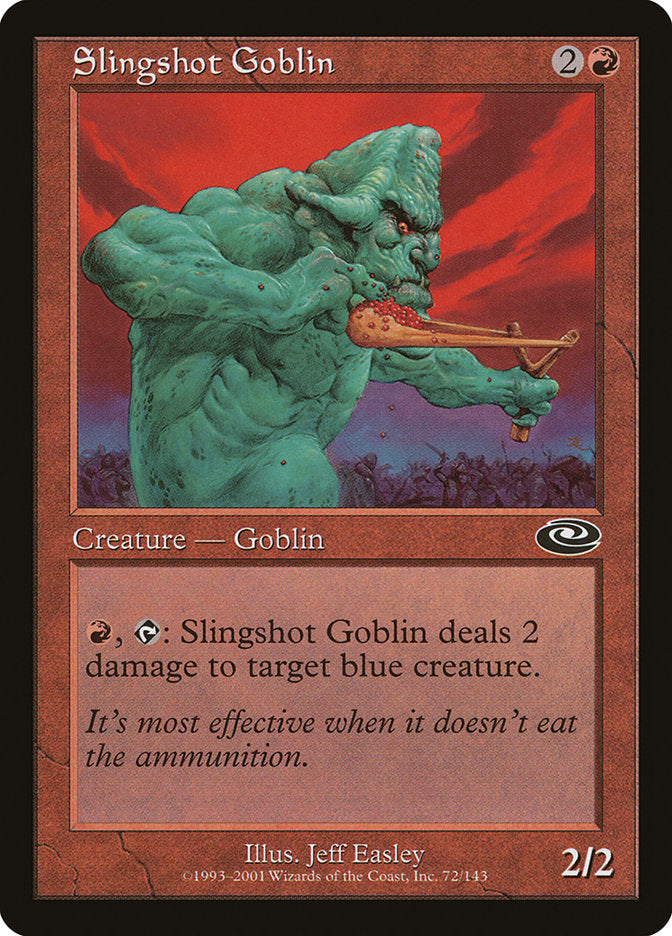 Slingshot Goblin [Planeshift] Foil