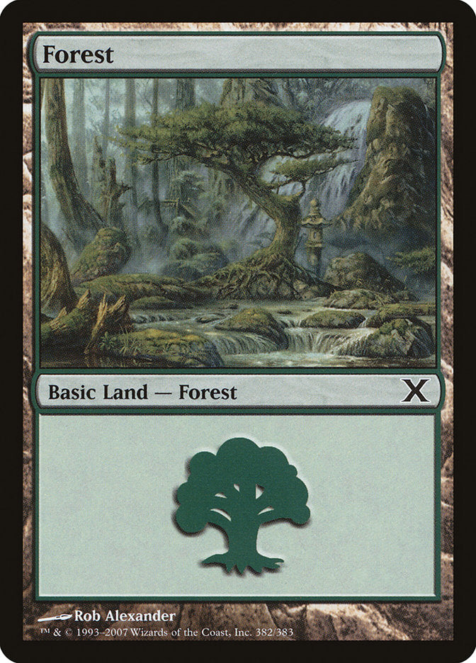 Forest (382) [Tenth Edition] Foil