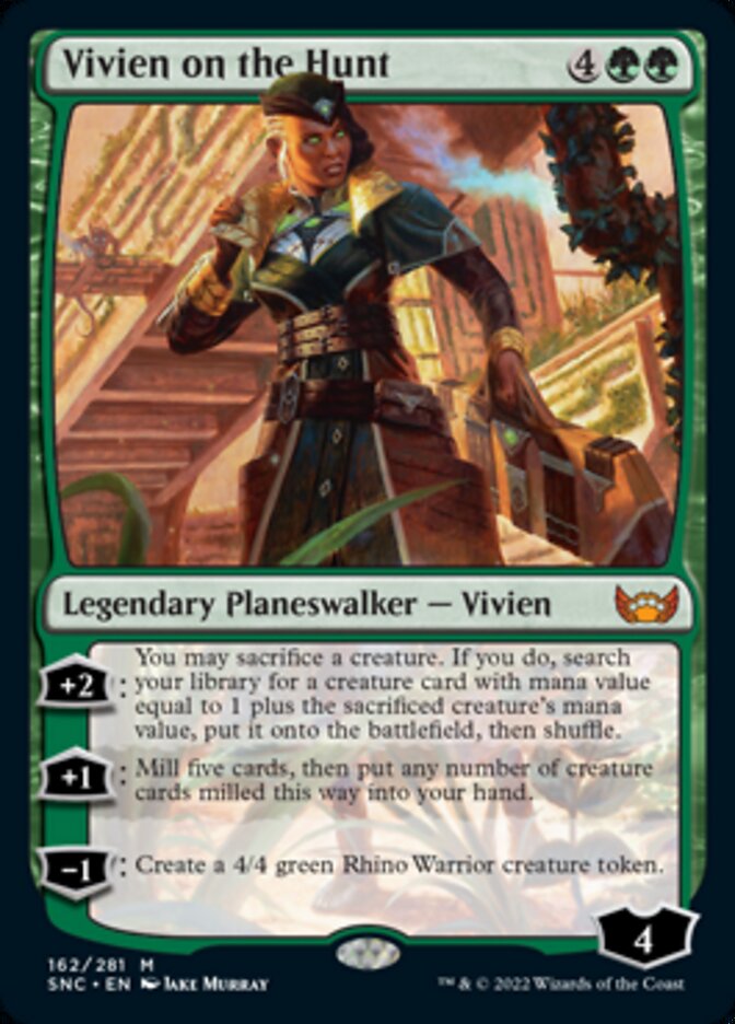 Vivien on the Hunt [Streets of New Capenna] Foil