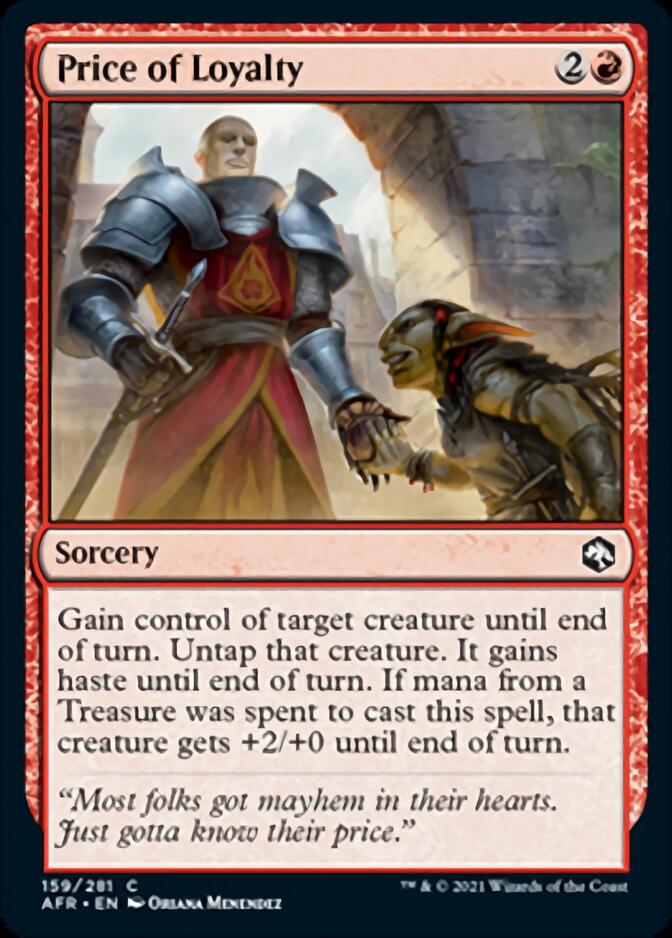 Price of Loyalty [Dungeons & Dragons: Adventures in the Forgotten Realms] Foil