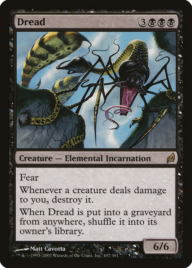 Dread [Lorwyn] Foil
