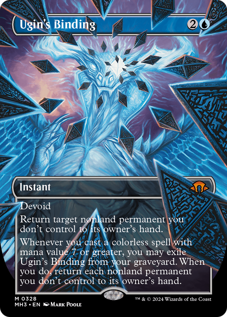 Ugin's Binding (Borderless) [Modern Horizons 3] Foil