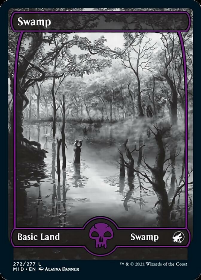 Swamp (272) [Innistrad: Midnight Hunt] Foil