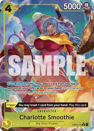 Charlotte Smoothie (Full Art) (OP03-110) - [Premium Booster -The Best-] Foil