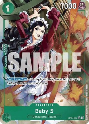 Baby 5 (OP04-032) (Full Art) (OP04-032) - [Premium Booster -The Best-] Foil