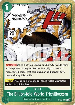 The Billion-fold World Trichiliocosm (Jolly Roger Foil) (OP06-038) - [Premium Booster -The Best-] Foil
