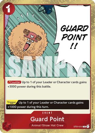 Guard Point (Jolly Roger Foil) (ST01-014) - [Premium Booster -The Best-] Foil