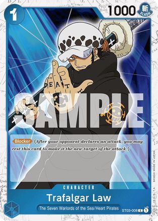 Trafalgar Law (ST03-008) (Jolly Roger Foil) (ST03-008) - [Premium Booster -The Best-] Foil