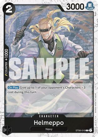 Helmeppo (Jolly Roger Foil) (ST06-010) - [Premium Booster -The Best-] Foil