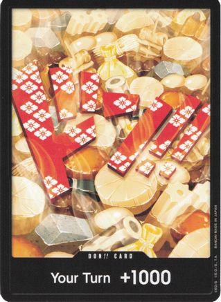 DON!! Card (Oden) - [Premium Booster -The Best-] Foil