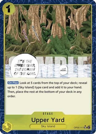 Upper Yard (Textured Foil) (OP05-117) - [Premium Booster -The Best-] Foil