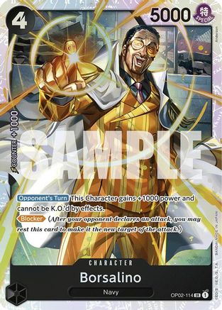 Borsalino (Reprint) (OP02-114) - [Premium Booster -The Best-] Foil