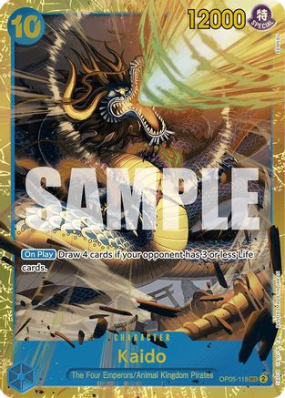 Kaido (OP05-118) (Reprint) (OP05-118) - [Premium Booster -The Best-] Foil