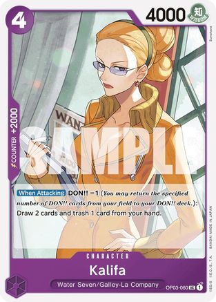 Kalifa (Reprint) (OP03-060) - [Premium Booster -The Best-]