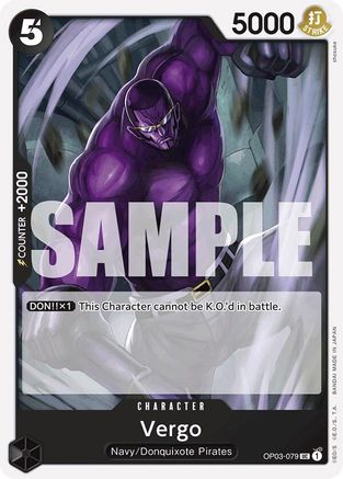 Vergo (Reprint) (OP03-079) - [Premium Booster -The Best-]