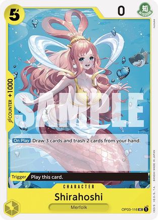 Shirahoshi (OP03-116) (Reprint) (OP03-116) - [Premium Booster -The Best-]