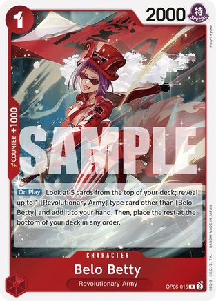 Belo Betty (OP05-015) (Reprint) (OP05-015) - [Premium Booster -The Best-] Foil
