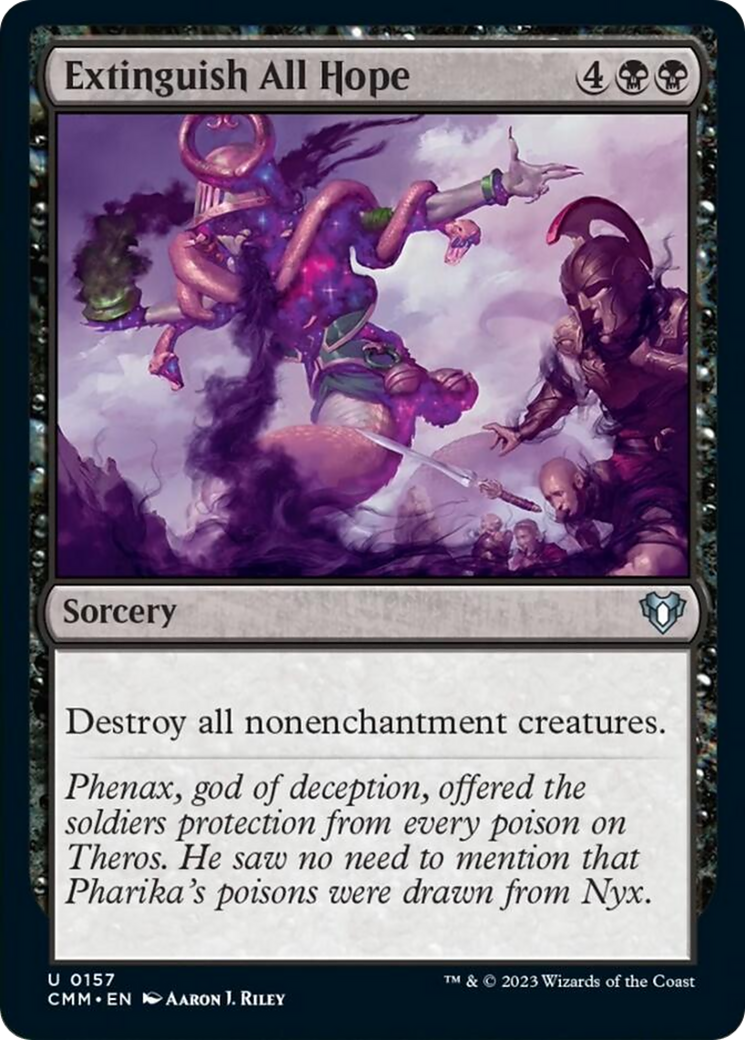 Extinguish All Hope [Commander Masters] Foil