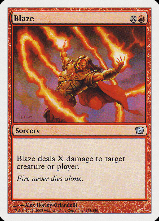 Blaze [Ninth Edition] Foil