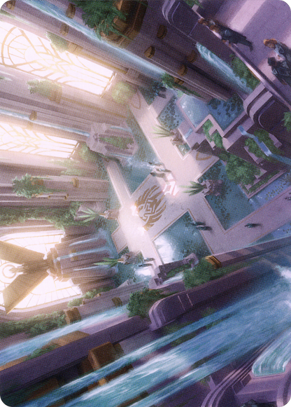 Spara's Headquarters // Spara's Headquarters  [New Capenna Art Series] (Borderless) Foil