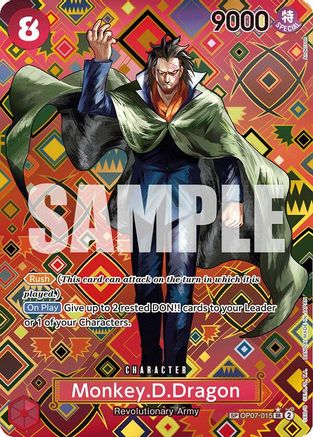 Monkey.D.Dragon (SP) (OP07-015) - [Emperors in the New World] Foil