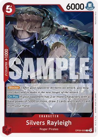 Silvers Rayleigh (OP09-005) - [Emperors in the New World] Foil