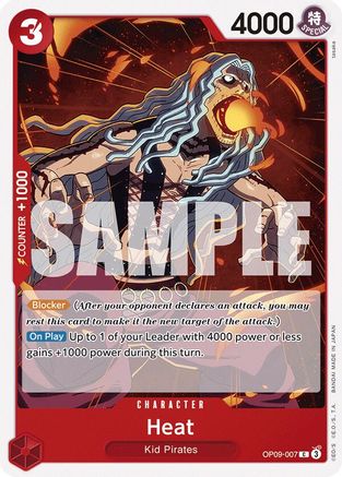 Heat (OP09-007) - [Emperors in the New World]