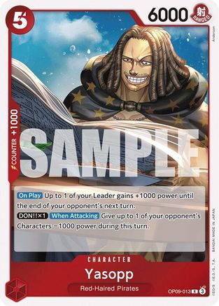 Yasopp (OP09-013) - [Emperors in the New World] Foil