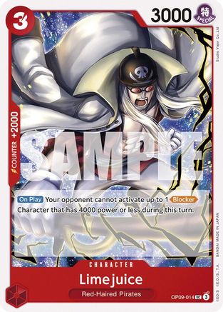 Limejuice (OP09-014) - [Emperors in the New World]