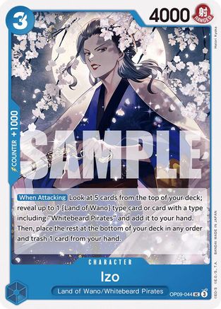 Izo (OP09-044) - [Emperors in the New World]