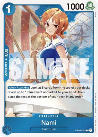 Nami (050) (OP09-050) - [Emperors in the New World] Foil