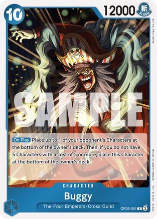 Buggy (051) (OP09-051) - [Emperors in the New World] Foil