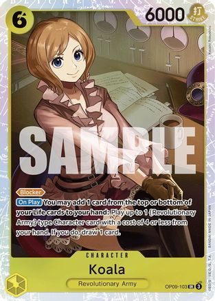 Koala (OP09-103) - [Emperors in the New World] Foil