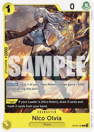 Nico Olvia (OP09-106) - [Emperors in the New World]