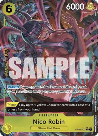 Nico Robin (107) (Parallel) (OP09-107) - [Emperors in the New World] Foil