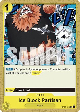 Ice Block Partisan (OP09-115) - [Emperors in the New World]