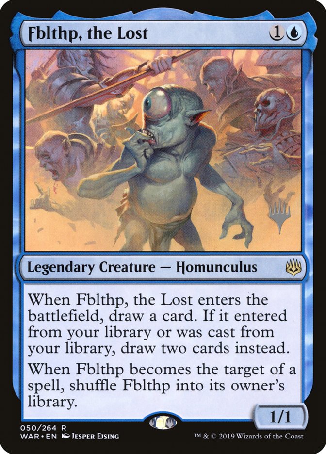 Fblthp, the Lost (Promo Pack) [War of the Spark Promos] Foil