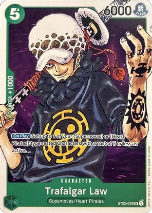 Trafalgar Law (ST02-009) - [Revision Pack Cards]