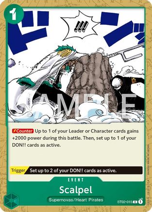 Scalpel (ST02-015) - [Revision Pack Cards]