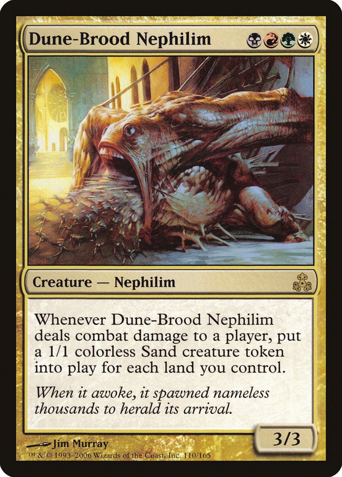 Dune-Brood Nephilim [Guildpact] Foil