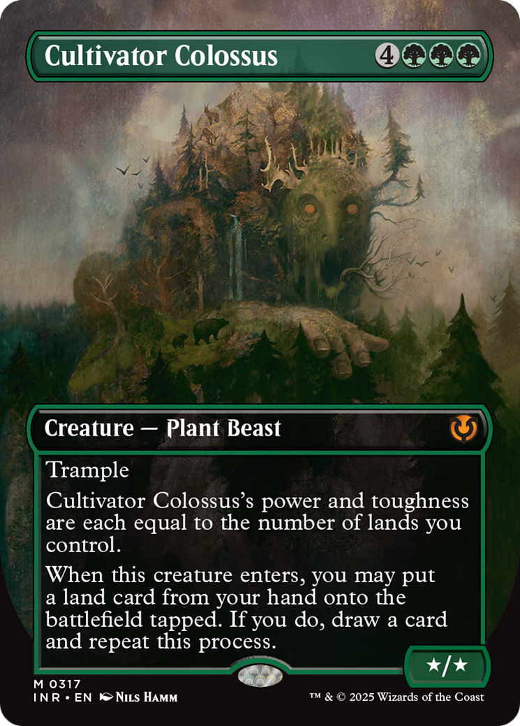 Cultivator Colossus (Borderless) [Innistrad Remastered] Foil